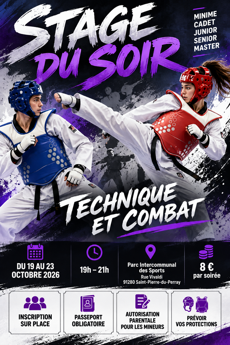 Stage du soir Octobre 2026