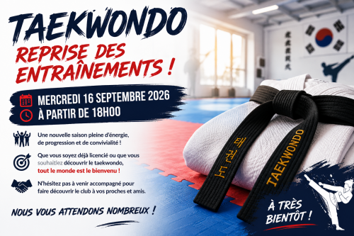 Reprise des entraînements