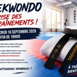 Reprise des entraînements